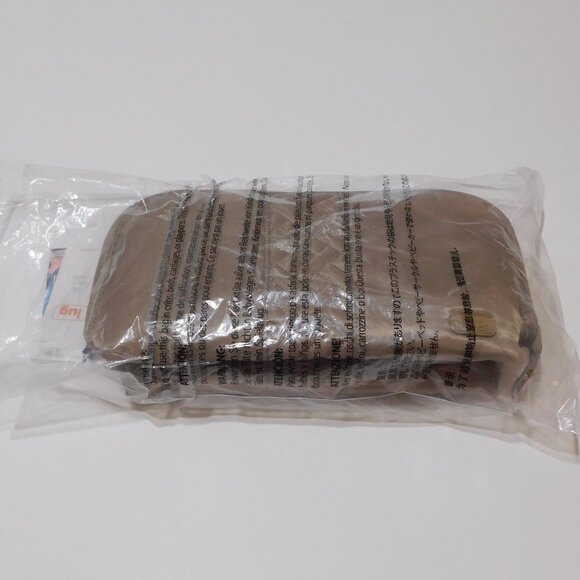 Lug Flash Sand Taupe Multi Compartment Cosmetic Make Up Travel Zip Organizer Bag - Picture 10 of 12